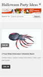 Mobile Screenshot of myhalloweenpartyideas.com